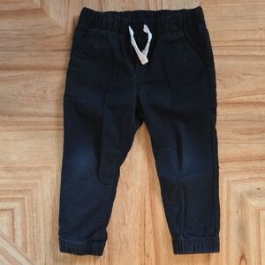 Cat & Jack Black Joggers with Drawstring